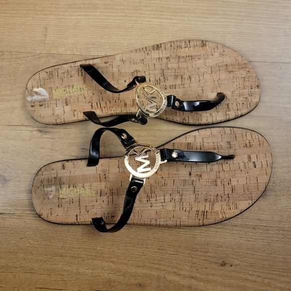 MICHAEL KORS Jelly PVC / Cork Sandals - Picture 7 of 11
